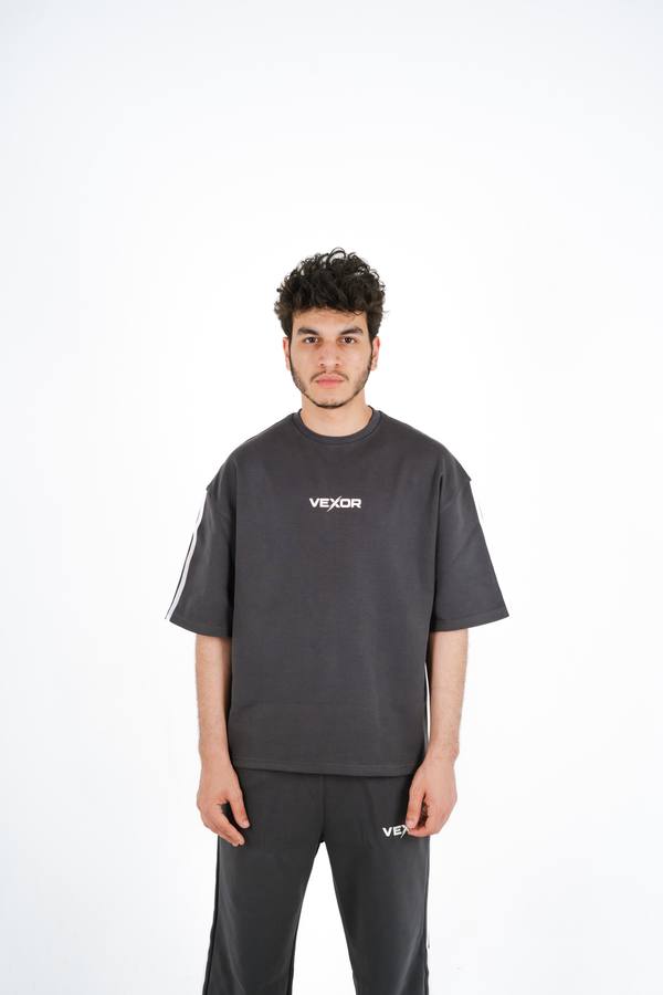 Grey Boxy Fit T-shirt