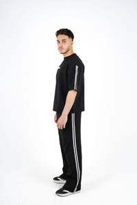 Black Wide Leg SweatPants thumbnail