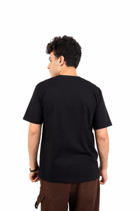 Regular Basic T-shirts — Black thumbnail