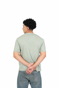 Regular Basic T-shirts — mint green thumbnail