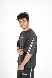 Grey Boxy Fit T-shirt thumbnail