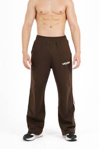 Brown Wide Leg SweatPants thumbnail